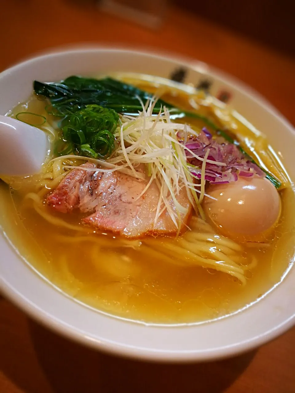 Snapdishの料理写真:味玉塩ラーメン|maroさん