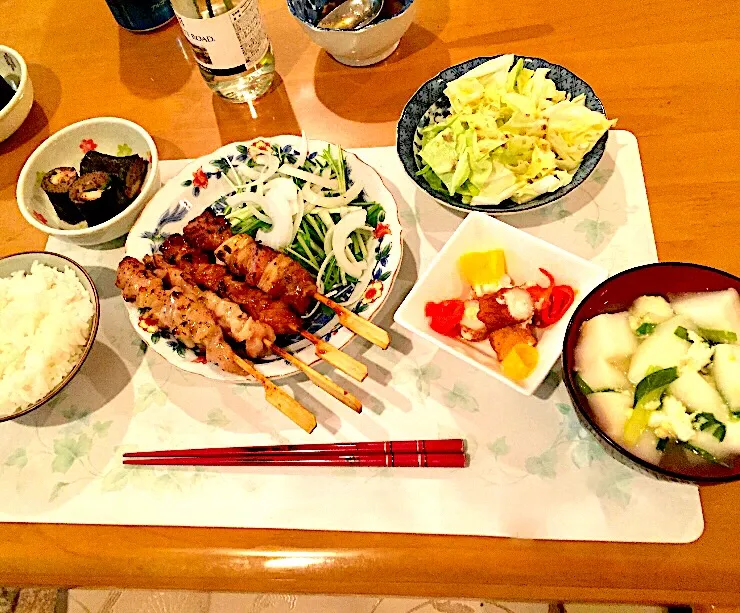 Snapdishの料理写真:「母の日ありがとうご飯」🍚✨初の蕎麦巻き好評✊✨|にゃふてんさん