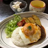 Snapdishの料理写真:ロコモコ丼|manakaさん