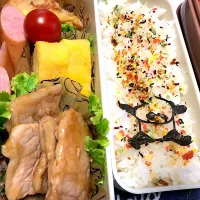 女子高校生用 パンダ海苔弁当5？|riorieさん