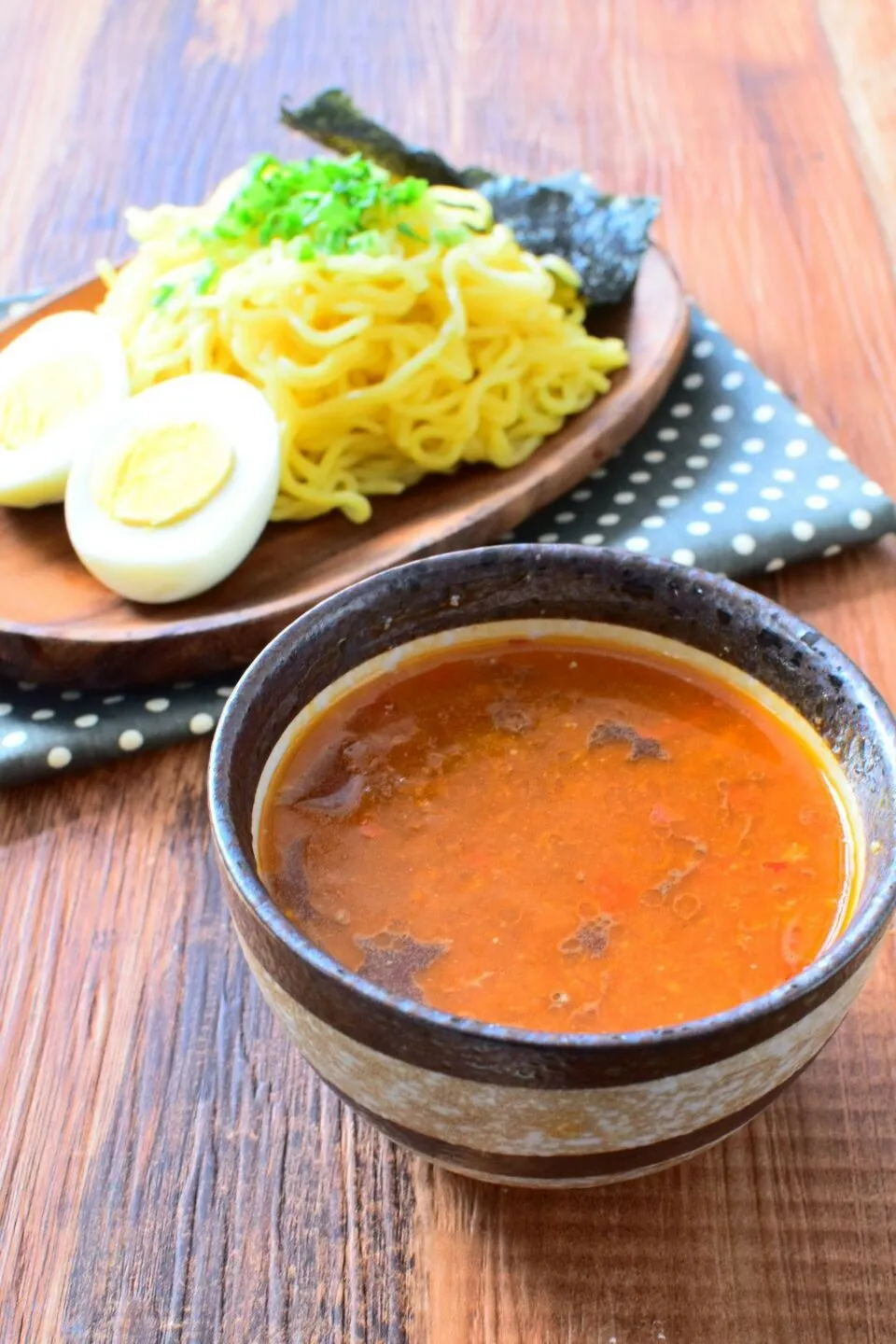 簡単！美味しい！ピリ辛しょうゆつけ麺のレシピ|アマイモノ・クウ蔵さん