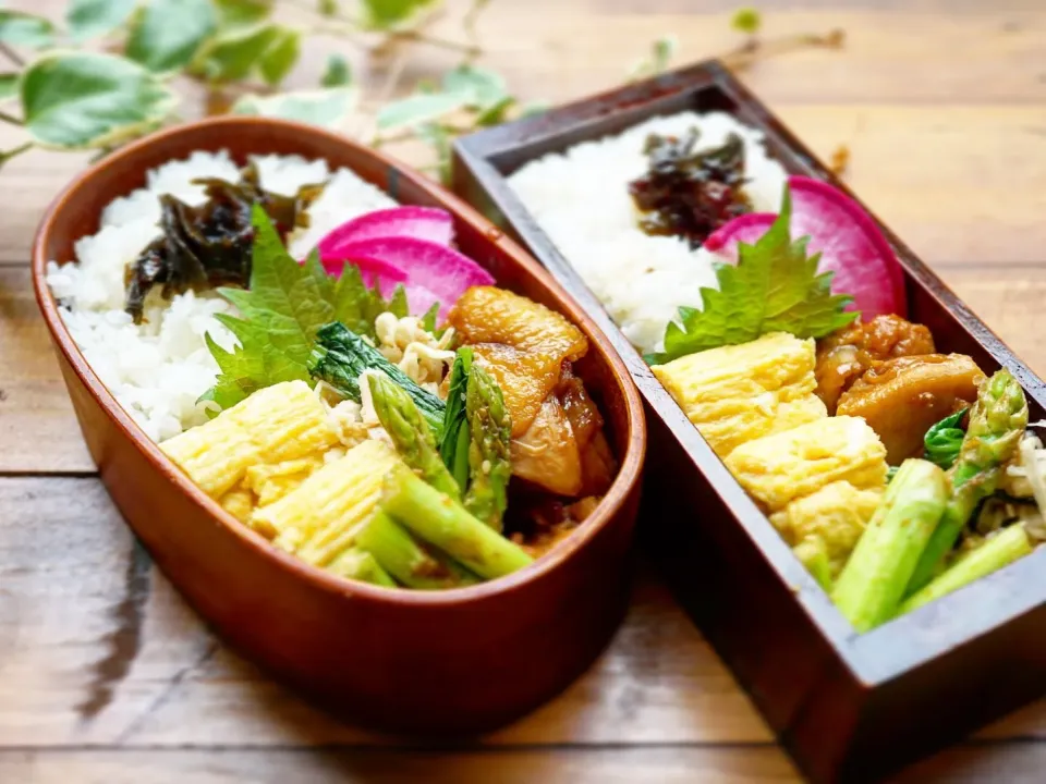 鷄の照り焼き弁当|豆子さん