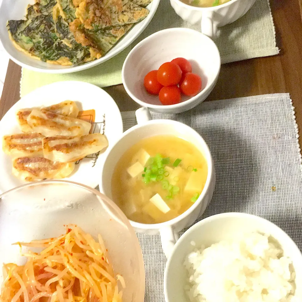 Snapdishの料理写真:もずくのヒラヤーチー|asa.naさん