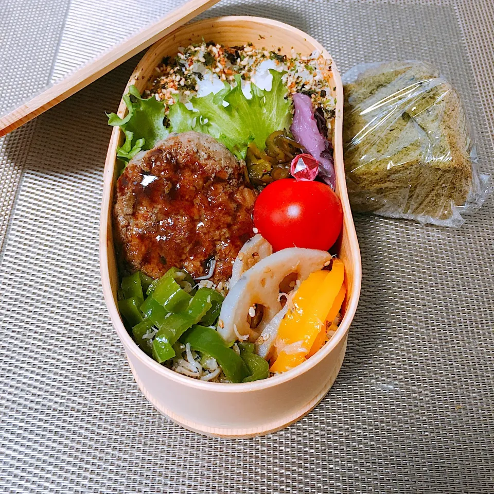 2018.5.15 today's obento
ハンバーグ弁当|YummyKさん