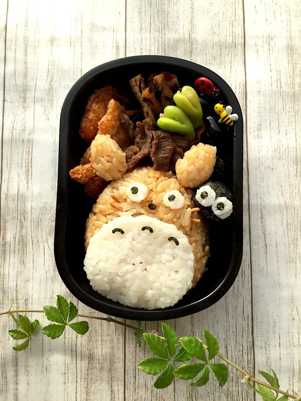 Snapdishの料理写真:トトロのお弁当☆|makoryuneさん