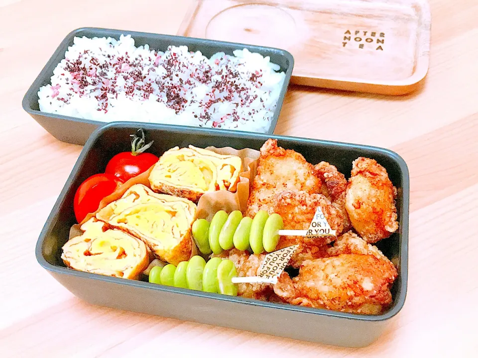 唐揚げ弁当🍱|りこさん