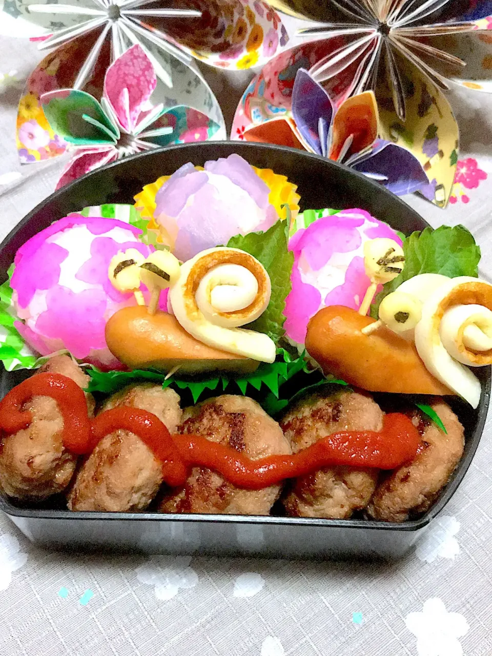 アジサイのお弁当🍱|バシュランさん