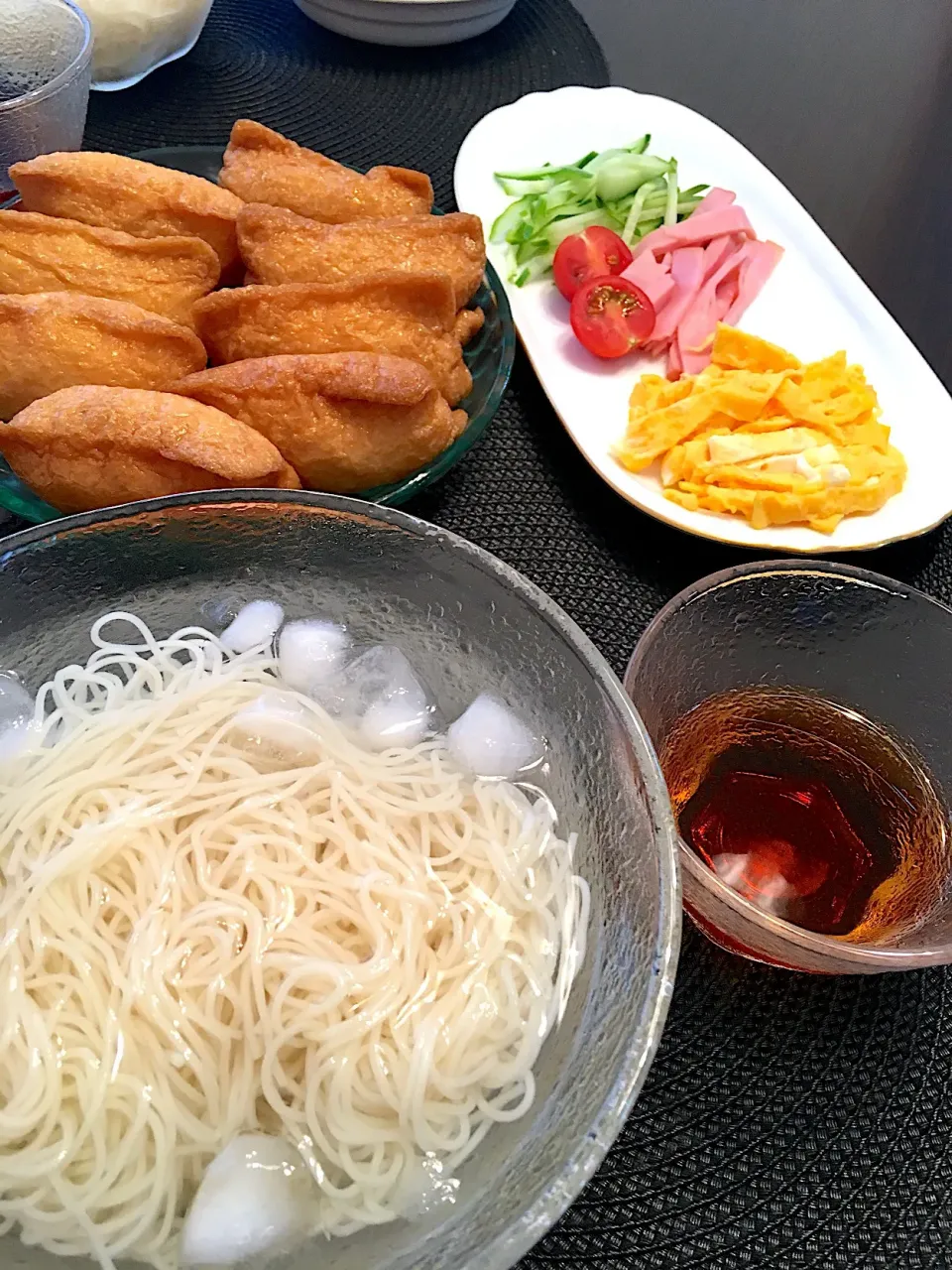 夜ご飯はお素麺♡|ゆきりん。さん