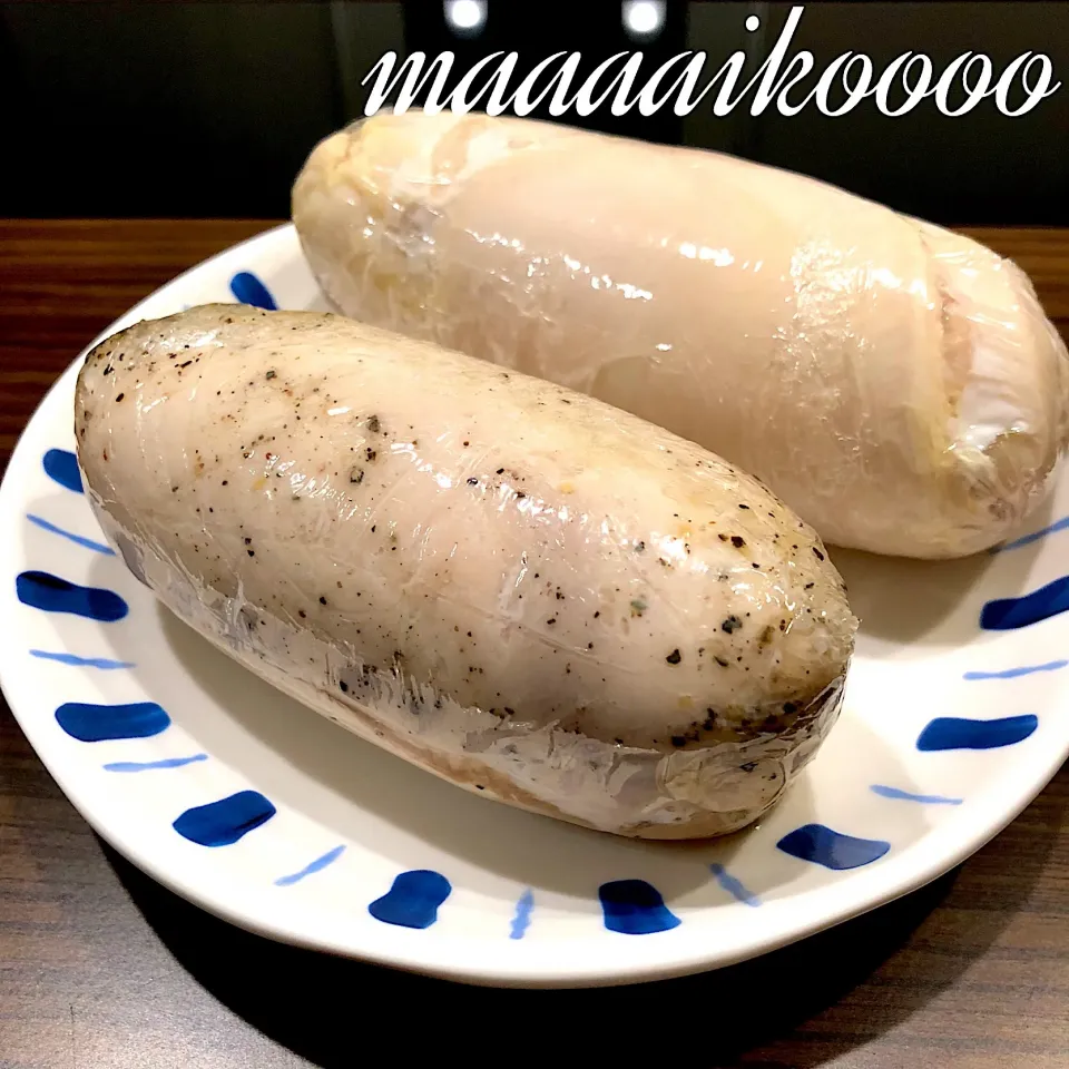 Snapdishの料理写真:マイコの料理 手造り鶏ハム🐔|マイコさん