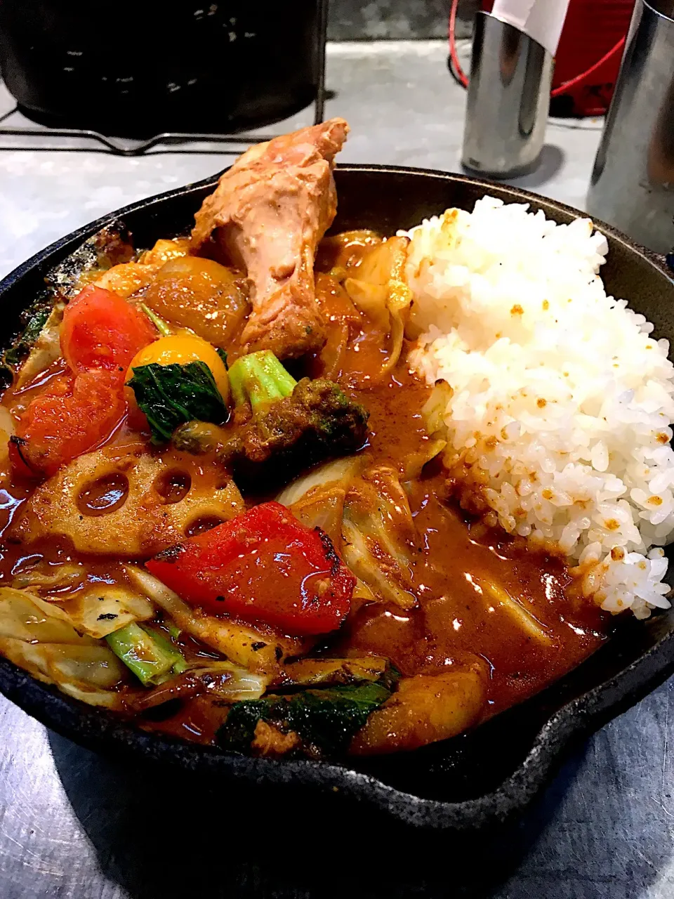 Snapdishの料理写真:1日分の野菜カレー|Yasuhiro Koikeさん