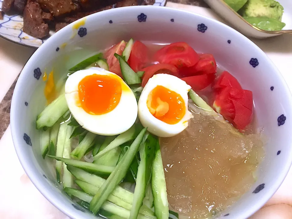 冷麺〜〜冷え冷え(^^)|やさこさん