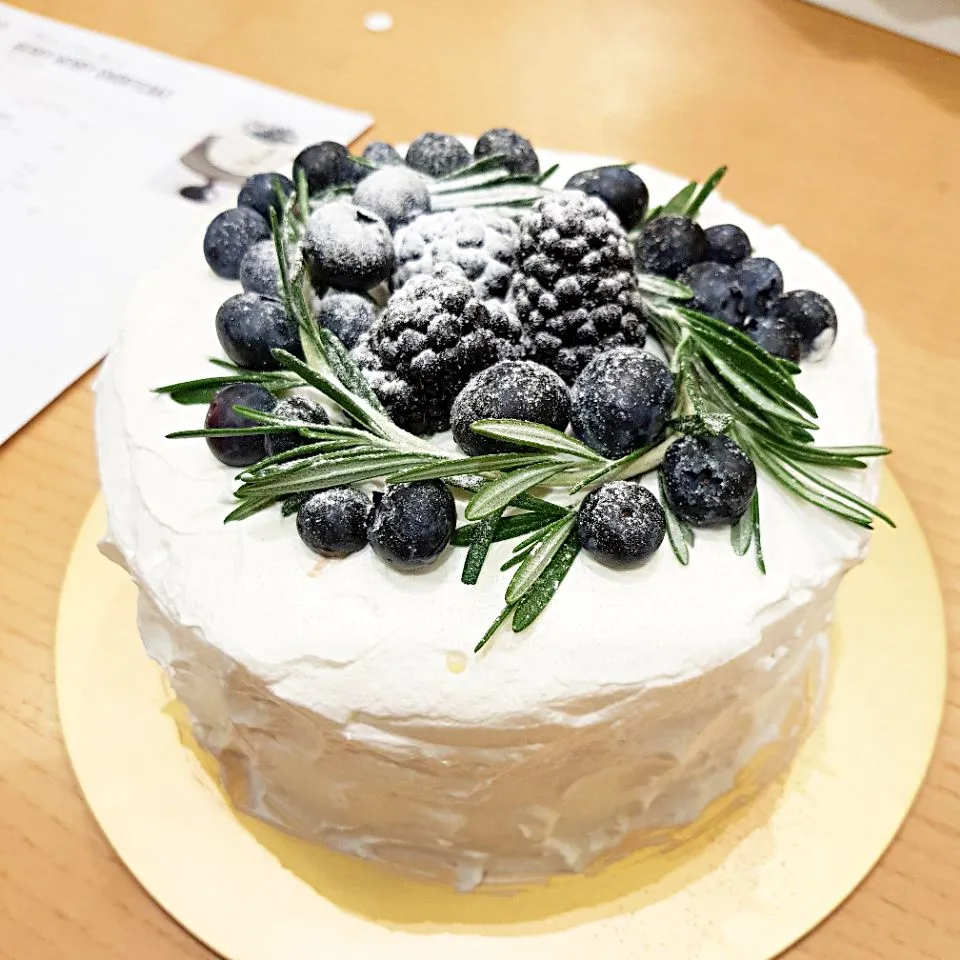 #blueberry #cake #trialclass|Carol Cさん