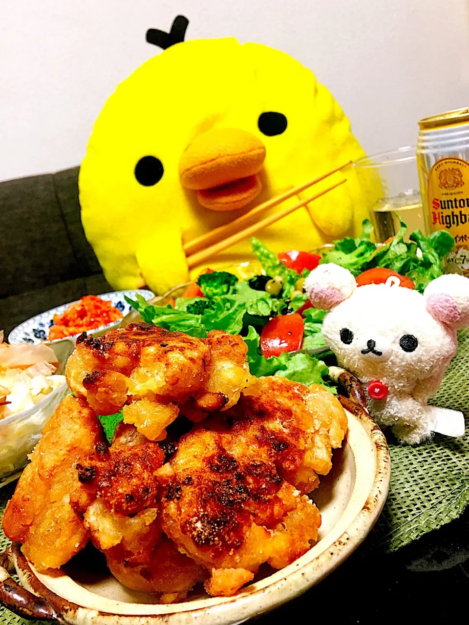 ヘルシー＆美容の味方💓冷凍豆腐で唐揚げ|かんきちさん