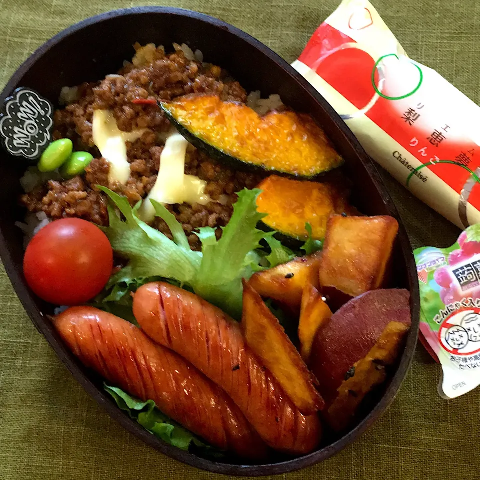 #男子高校生弁当  #のっけ弁当|さい。さん