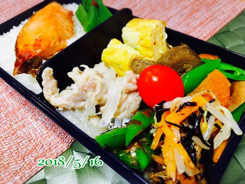 #山本真希さんの料理 #カンタン酢1本で♪豚の甘酢生姜焼き  入り旦那弁当( ´͈ ᗨ `͈ )◞♡⃛|じゅんけさん