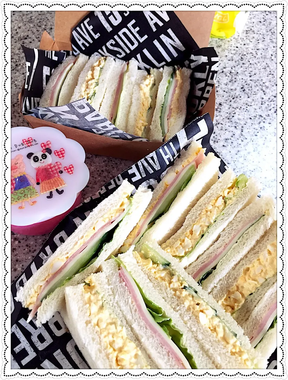 サンドイッチ🥪弁当は
私のもの|えみちさん