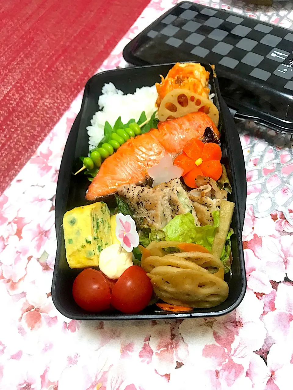 Snapdishの料理写真:中2男子のお弁当|chikaさん