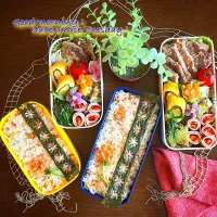 Snapdishの料理写真:20180515 遅ればせながら…ながら母の日弁当|Kaoさん