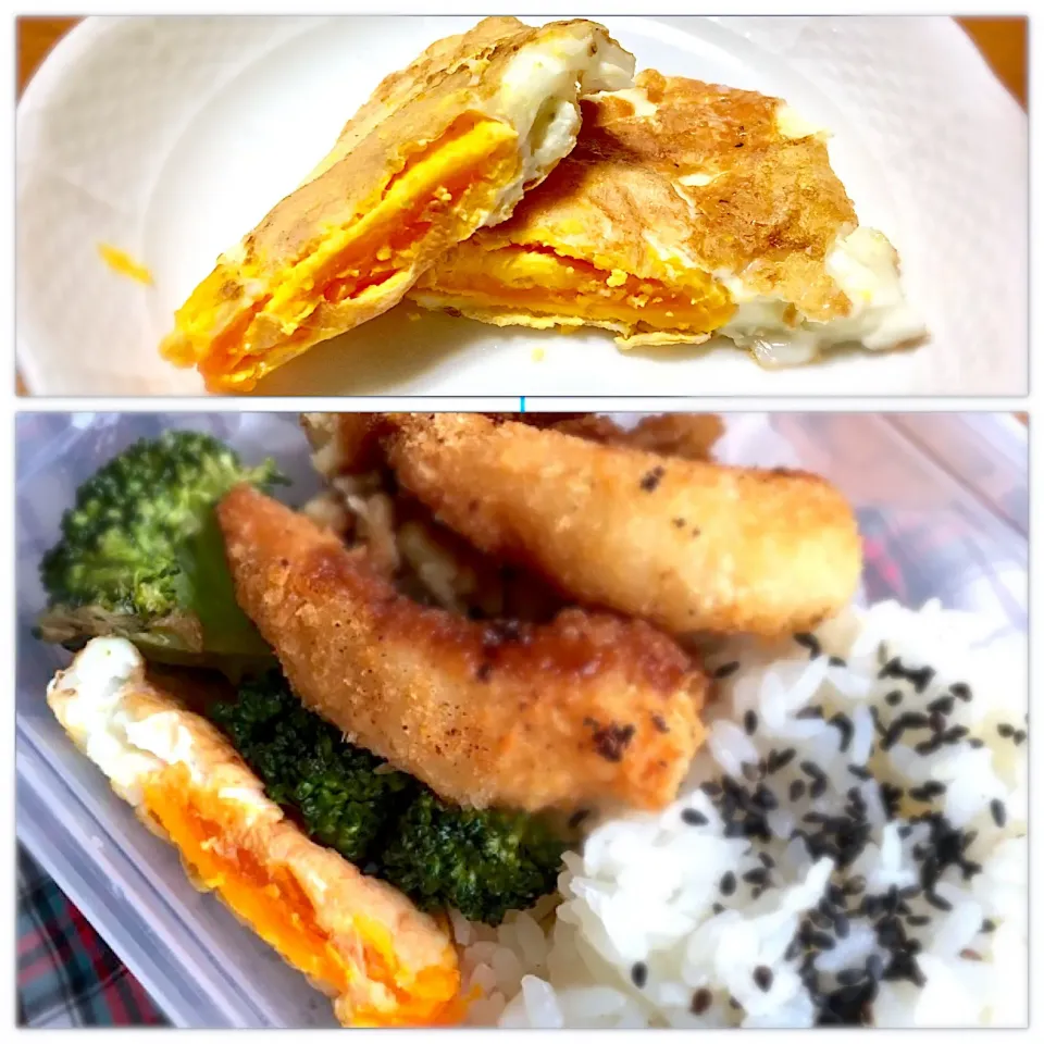 目玉焼き 🍳お弁当のすき間にピッタリ#たまご#お弁当|kiroさん