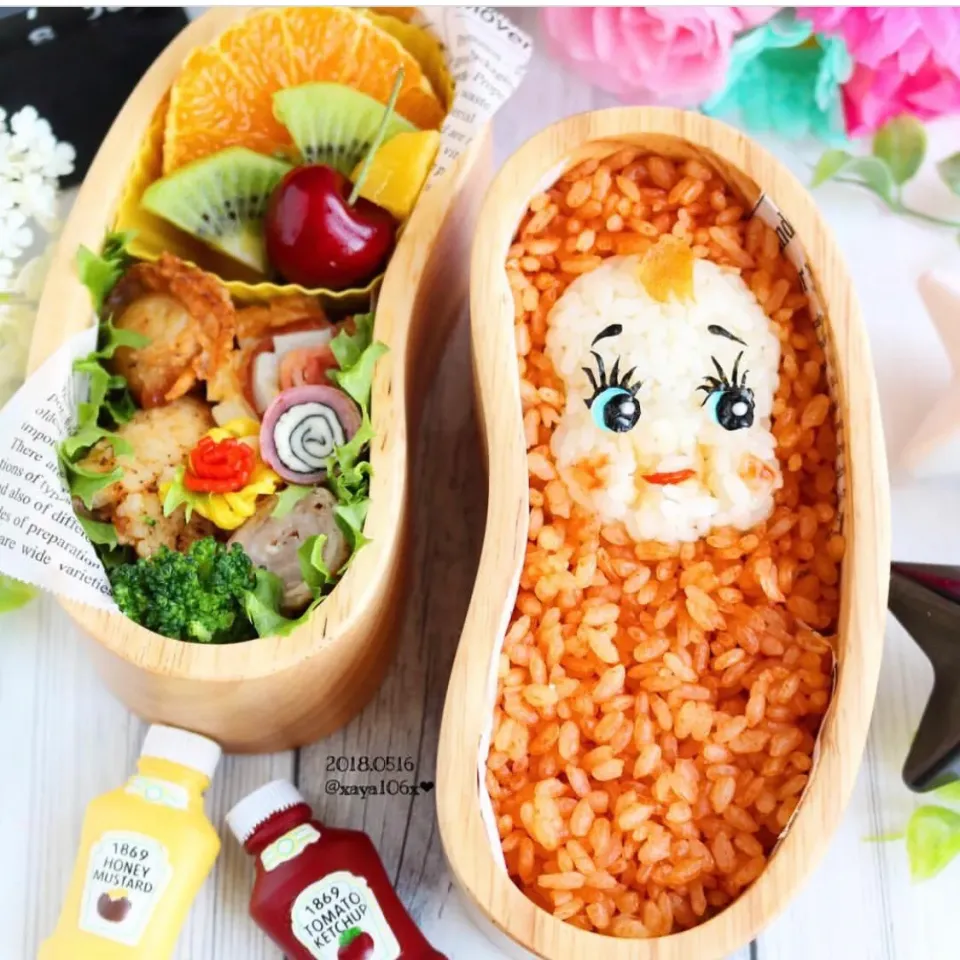 たらこキューピーちゃん弁当|あーたんさん