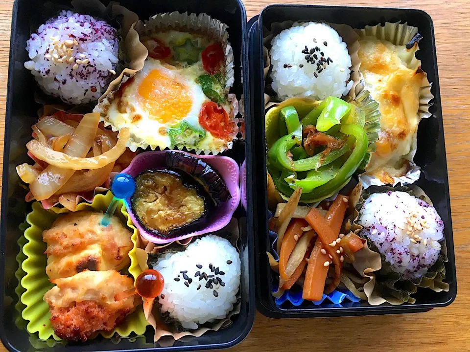 高1女子小粒おにぎり弁当🍱🤗|satoemiさん