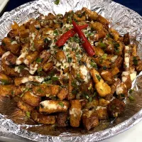 Snapdishの料理写真:Special tofu sisig|Fuhjikoh Ery Triskelionさん