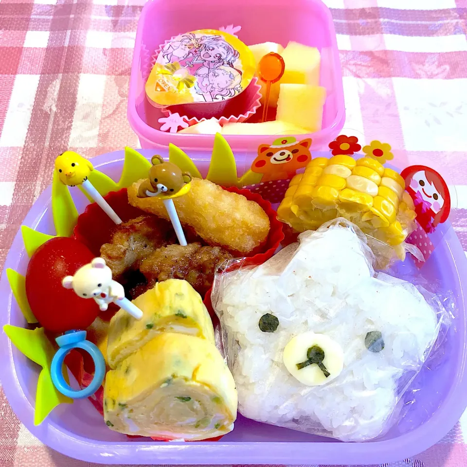 #リラックマ・スター弁当#唐揚げ|Ikuさん