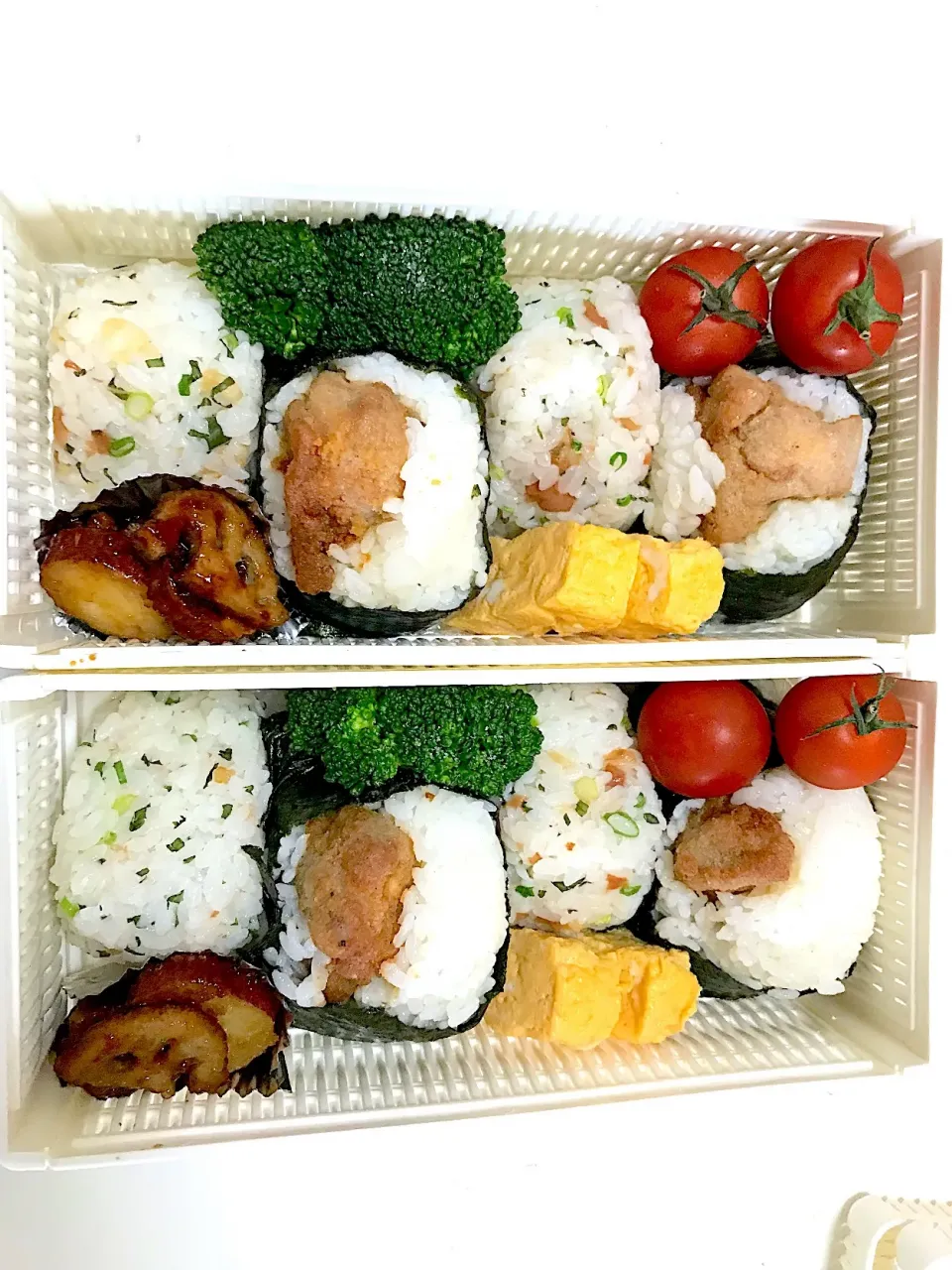 旦那と嫁弁当🍙！|めぐさん