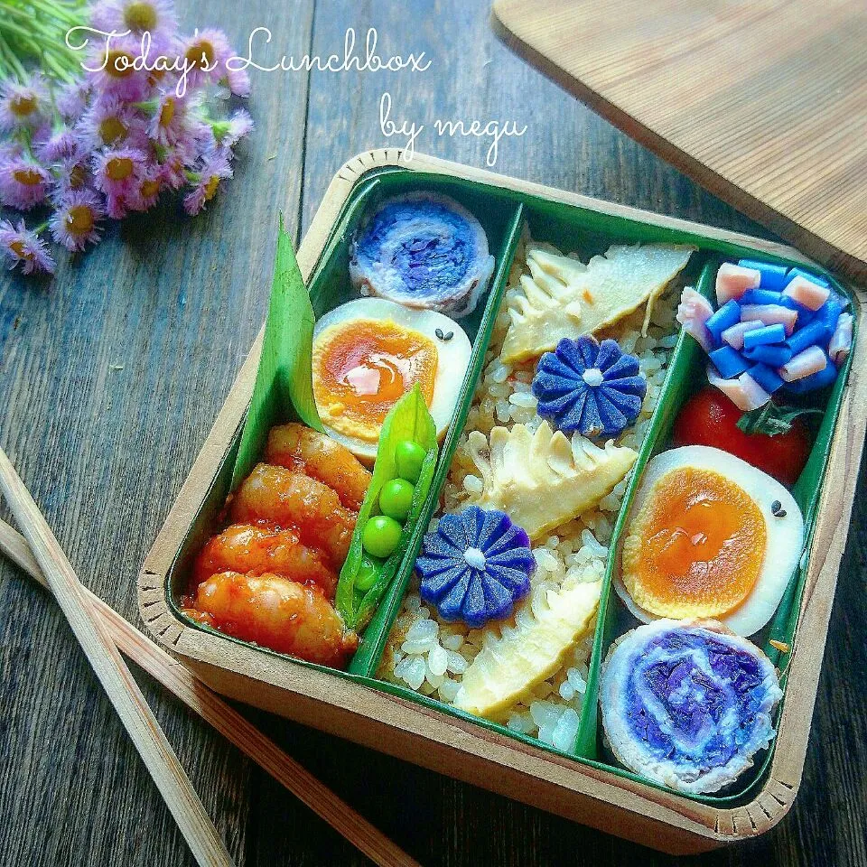 筍ご飯弁当|meguuuu.uさん