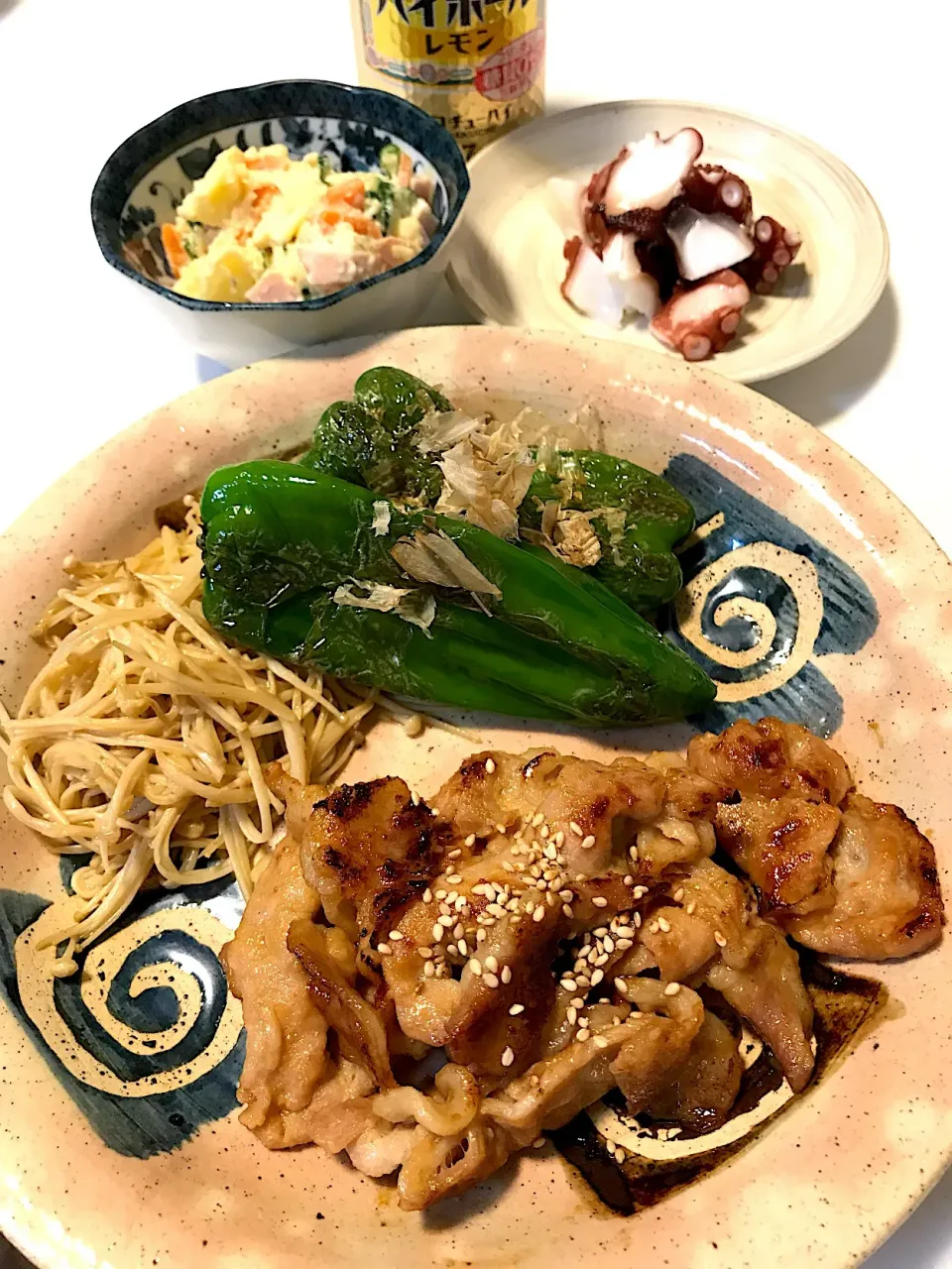 Snapdishの料理写真:夕飯(^^)|えびてんさん