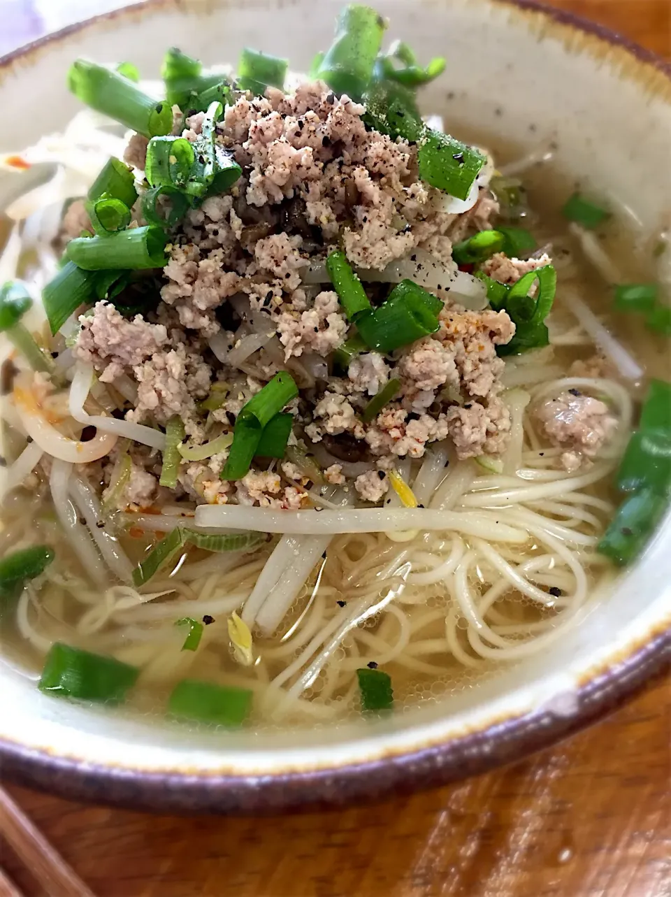 ラーメンのような、にゅう麺|さんだーさん