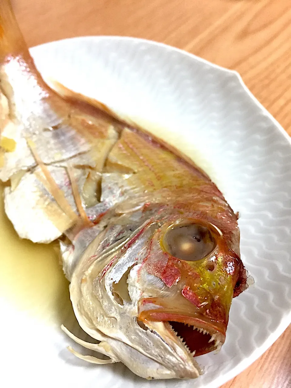 Snapdishの料理写真:パパ作連子鯛の煮物|Yoshioka Koharuさん