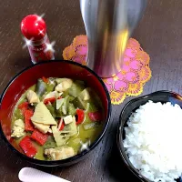 グリーンカレー❣️１人お昼ご飯|Mjunirさん