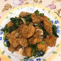 鹽酥雞Taiwanese fried chicken中華炸雞|Angelさん