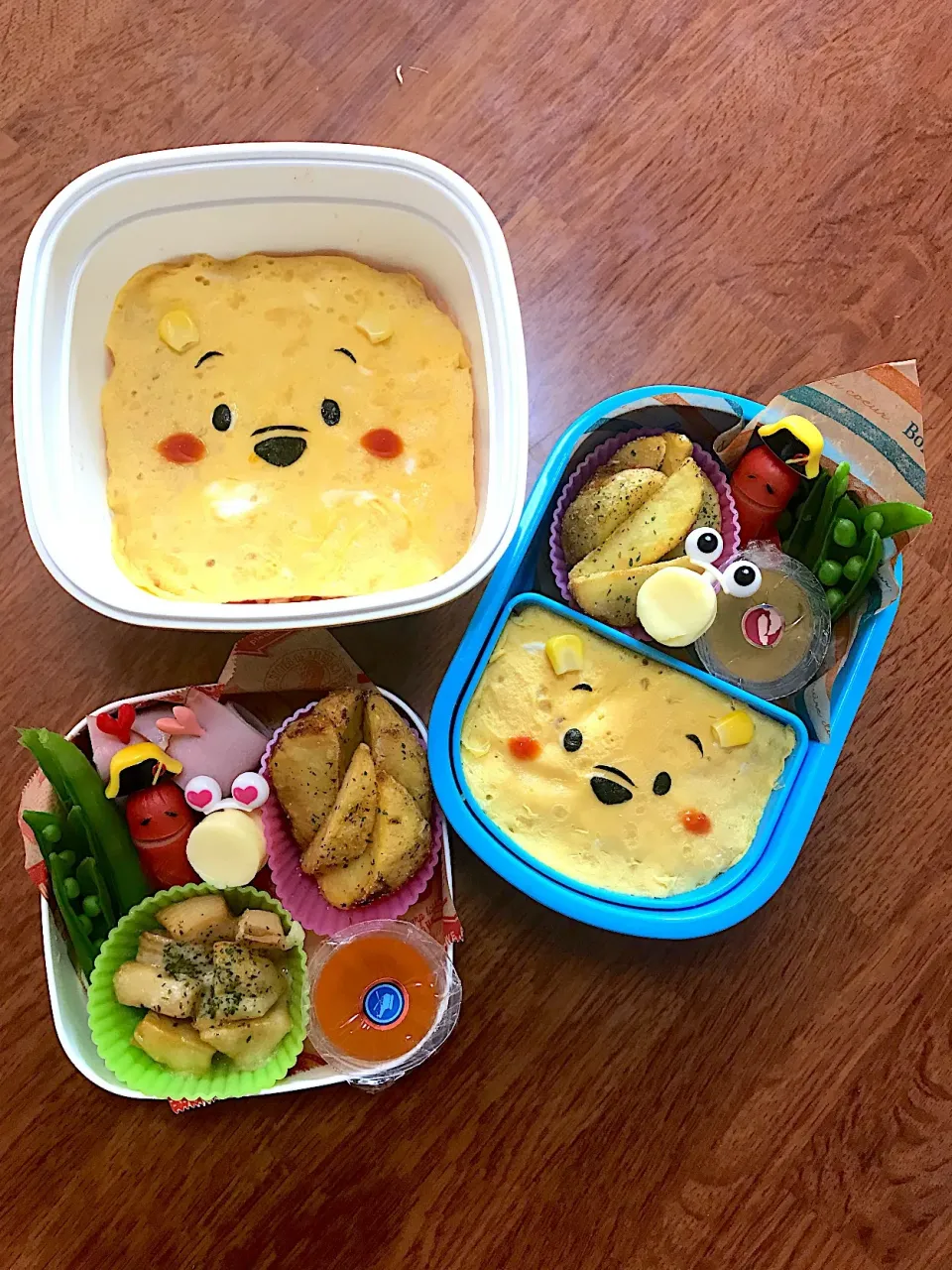 プーさん弁当♡|かなさん