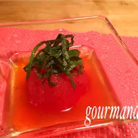 プーティの🎀 冷やしトマト🍅✨