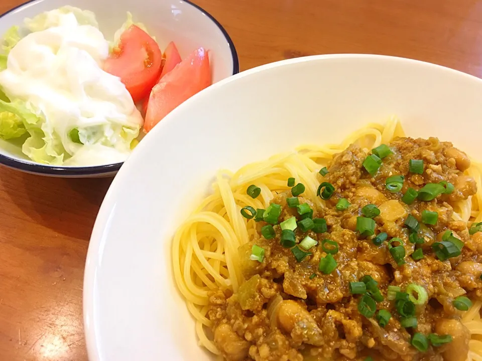 18/05/19 ランチ♪ ドライカレーパスタ|ikukoさん