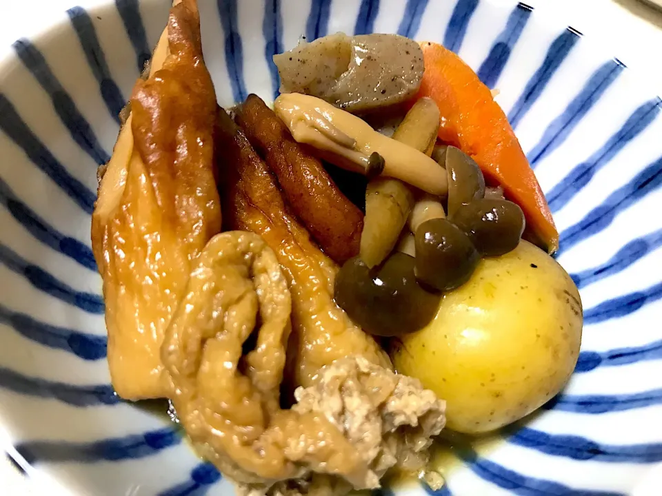 新じゃがと練り物の煮物|Hiropanさん