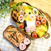 Snapdishの料理写真:#運動会お弁当 #キャラ弁#オカメインコ#お弁当|ちびゆかさん