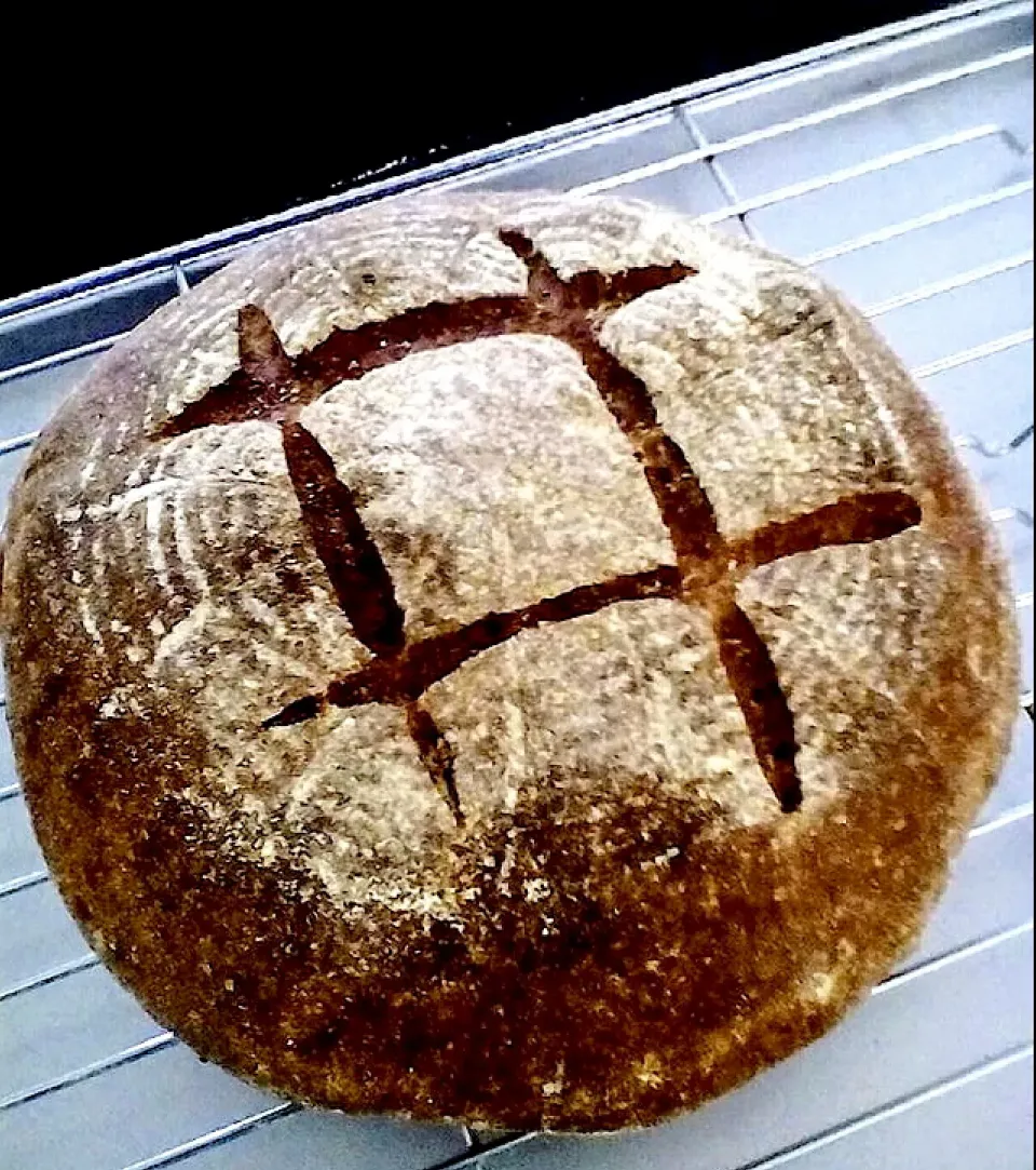 Whole wheat sourdough bread|Tess Worlandさん