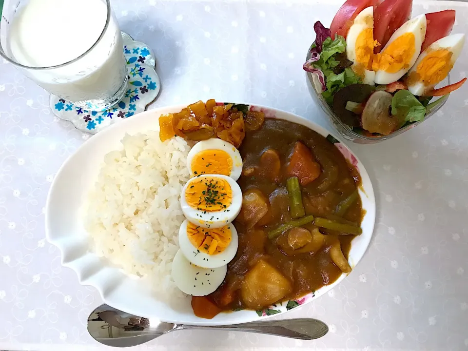 Snapdishの料理写真:具沢山カレーライス|りんさん