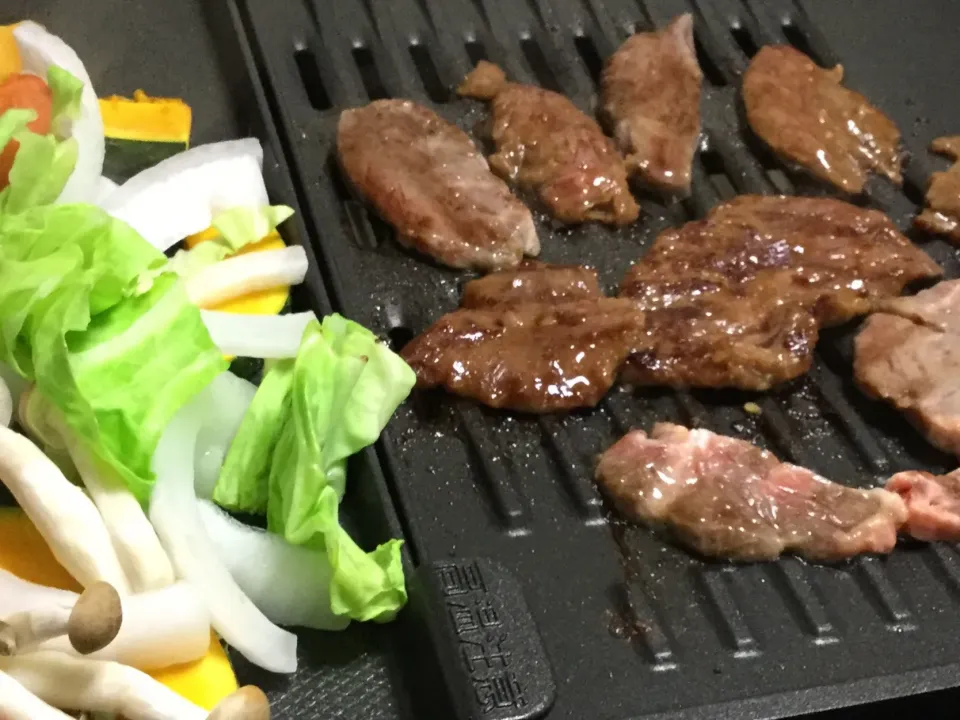 Snapdishの料理写真:1人焼肉|Hiroshi  Kimuraさん