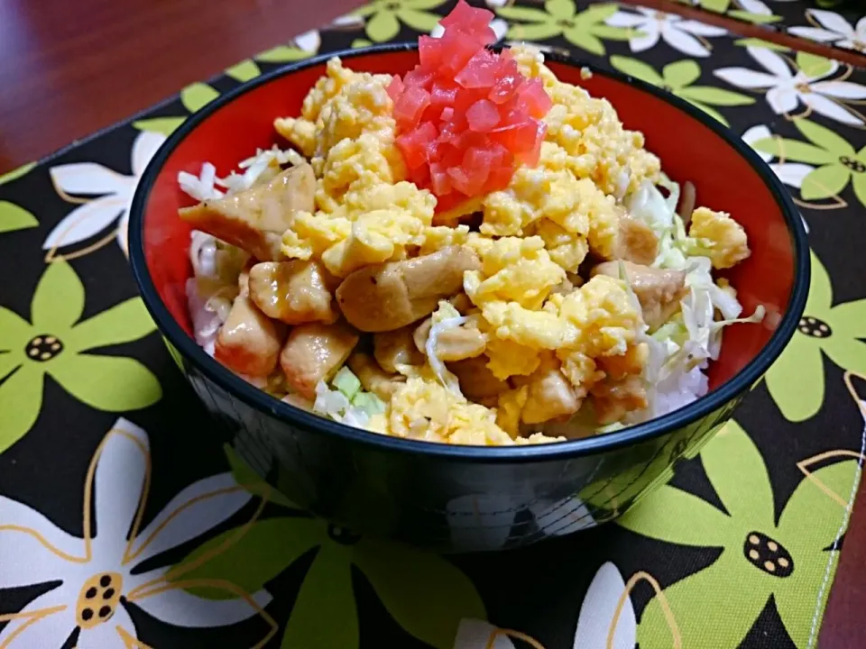 ☆今日の晩ごはん☆  パパ特製鶏丼|hamamaさん