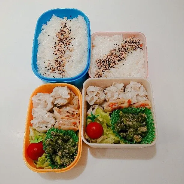 Snapdishの料理写真:5/21(月)の二人弁当🍱|ふみぃさん