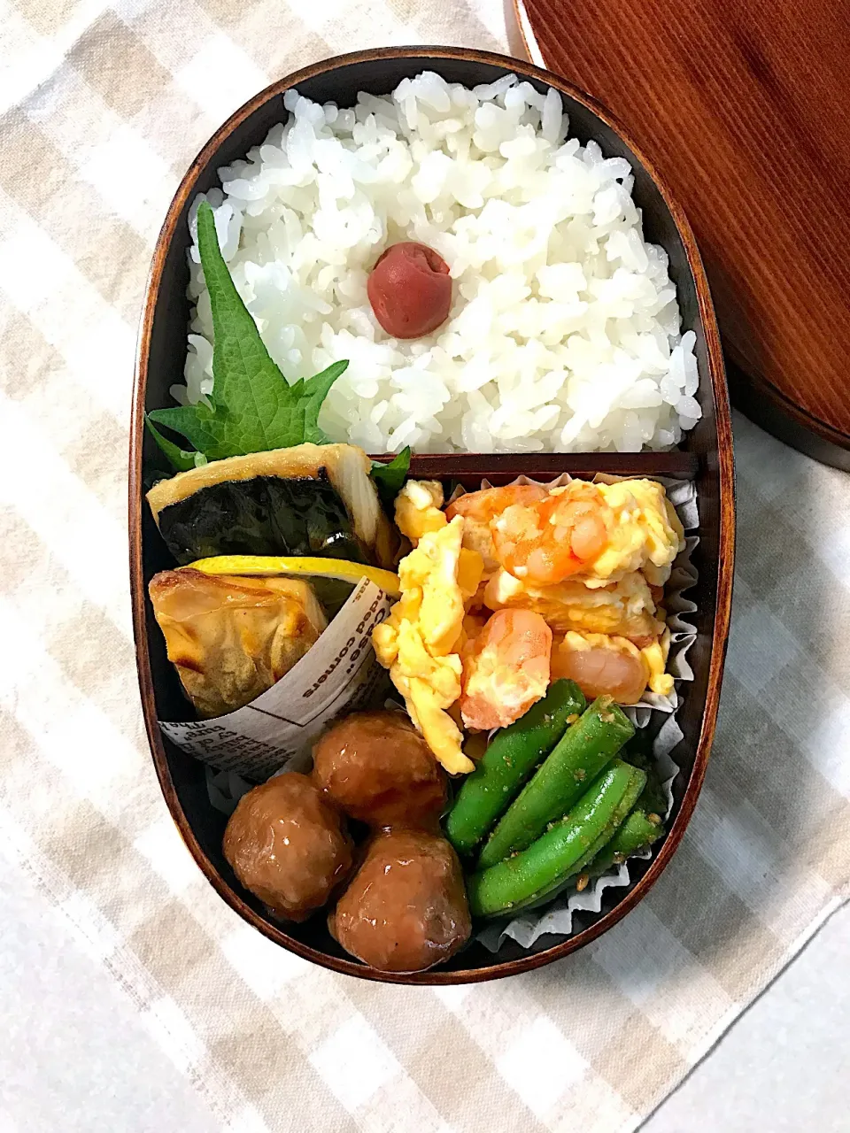 塩鯖のお弁当。|mayaマミィさん