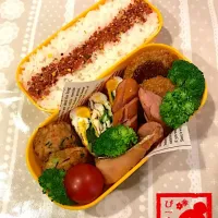 Snapdishの料理写真:次女☆高校生弁当😊186日目