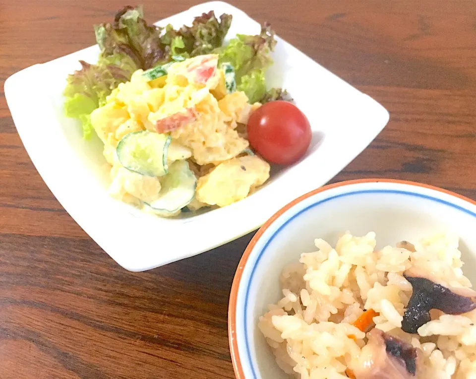 ポテトサラダ、タコ飯|チコさん