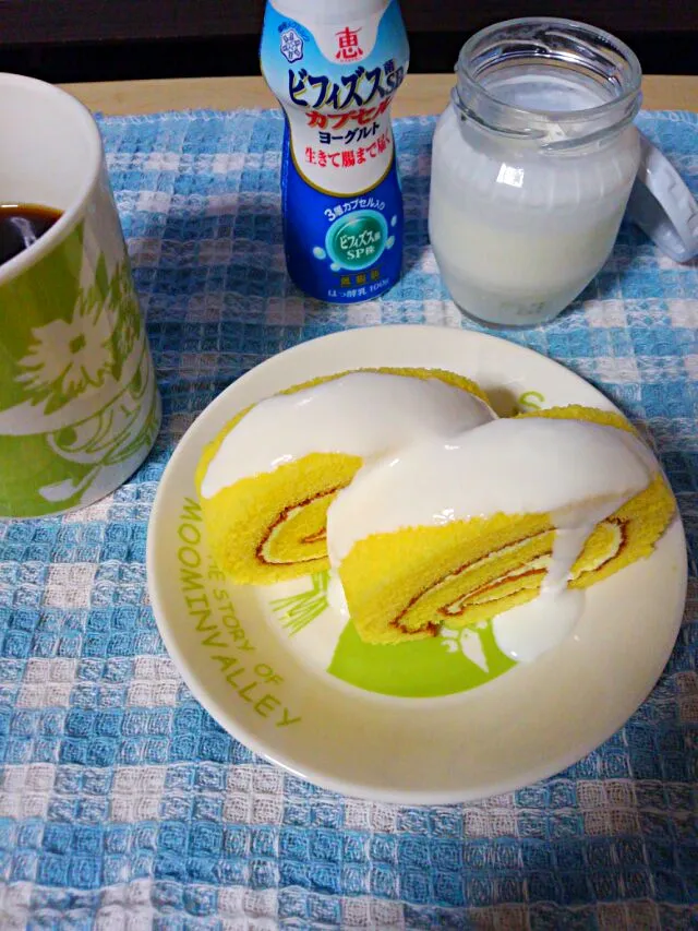 牛乳にビフィズス菌SP株大さじ１杯合わせてから|みるくここあさん