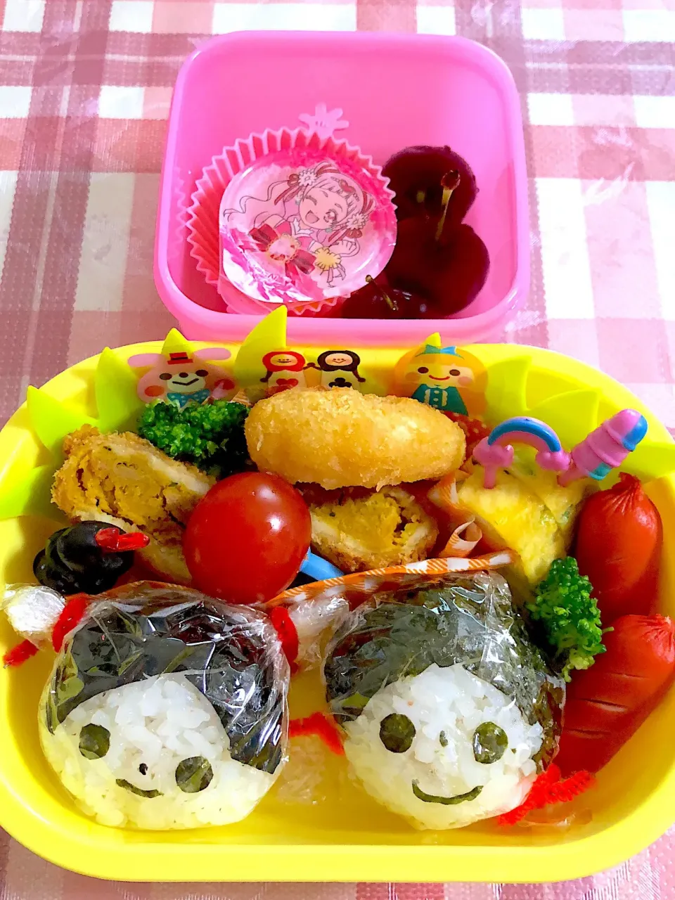 #女の子弁当#かぼちゃコロッケ|Ikuさん