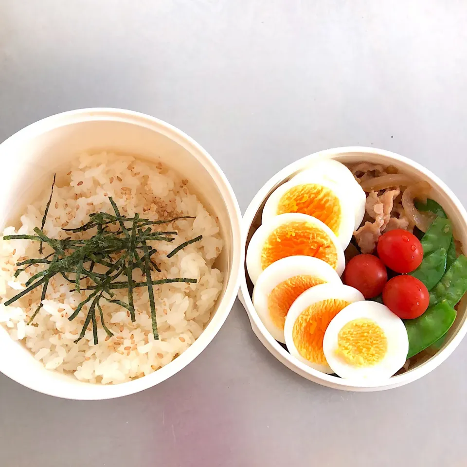 Snapdishの料理写真:5/22 高3男子弁当 豚丼|すずちゅんさん